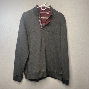 Orvis Gray Quarter-Zip Sweatshirt